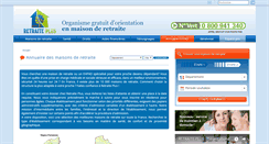 Desktop Screenshot of annuaire.retraiteplus.fr